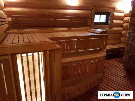 Монтаж бань и саун Санкт-Петербург