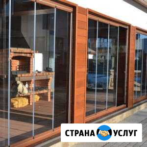 Алюминиевое панорамное Безрамное остекление Нижнекамск - изображение 1