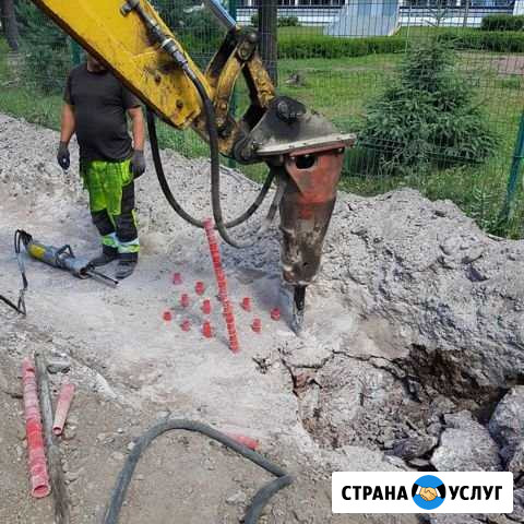 Безвзрывное разрушение гранита и скал в Приморске Приморск - изображение 1