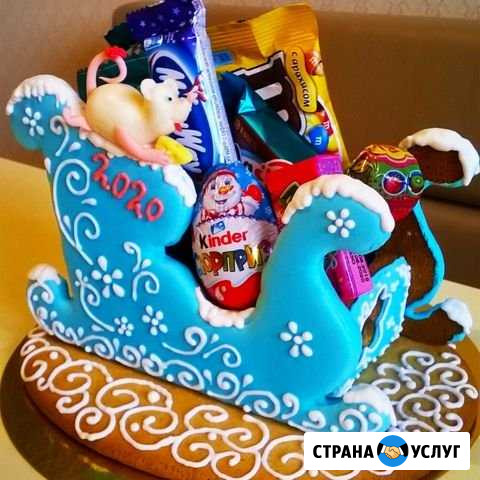 Пряничный домик, Новогодние пряники с начинкой Липецк - изображение 1
