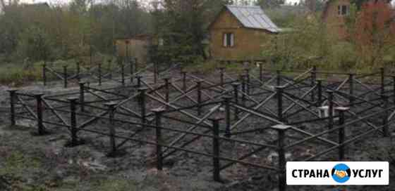 Установим свайный фундамент на участке Дмитров
