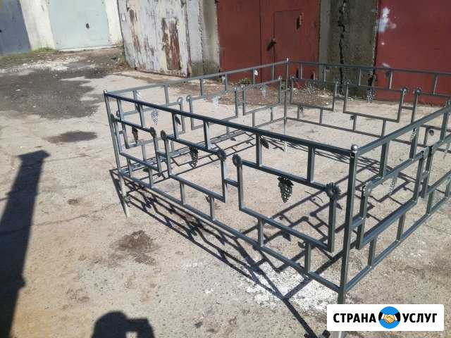 Ограда на могилу,лавочки столы Ульяновск - изображение 1