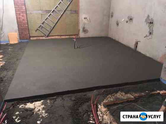 Полусухая стяжка пола Брянск