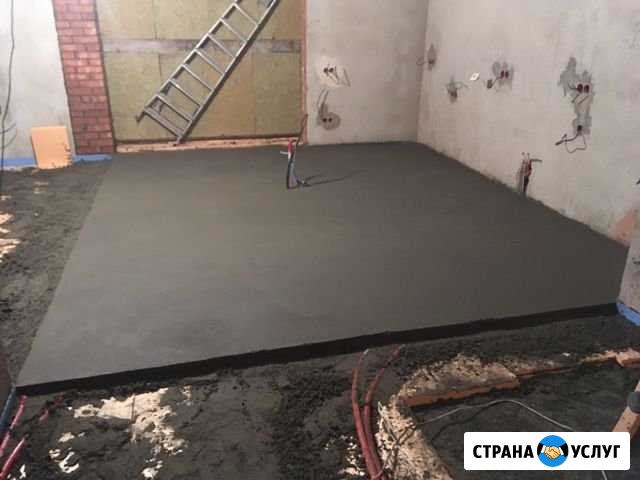 Полусухая стяжка пола Брянск - изображение 1