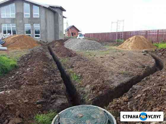 Дренаж вокруг дома. Дренаж участка под ключ Струнино