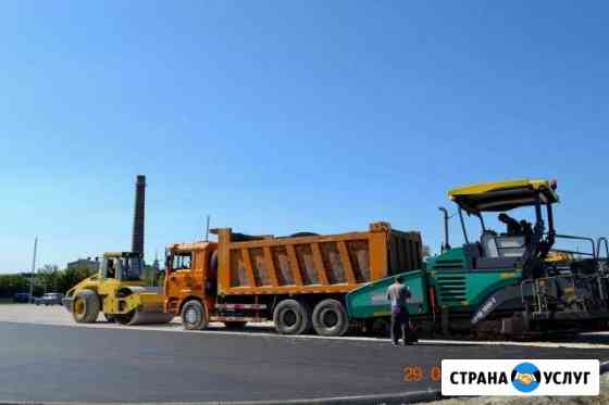 Асфальтирование, укладка тротуарной плитки Тула