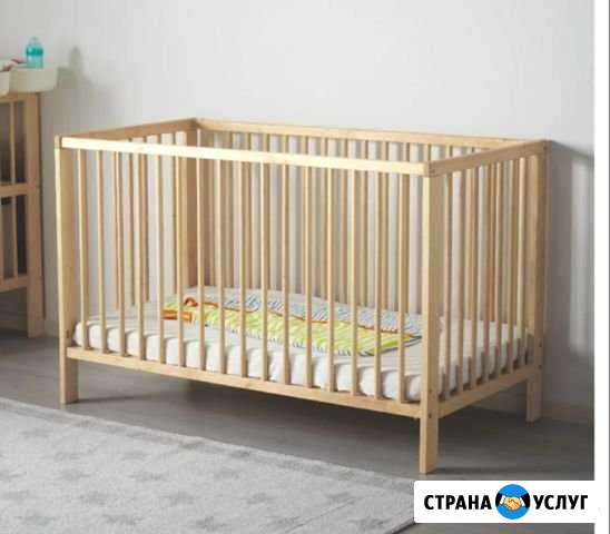 Кроватка в аренду с матрасом и бортами Севастополь - изображение 1