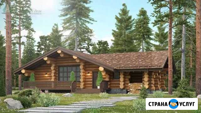 Сруб на заказ рубка дома, бани бревно, лафет Красноярск - изображение 1