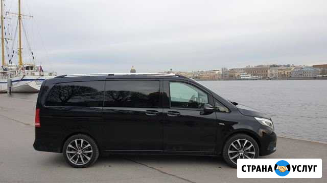 Аренда микроавтобуса Mercedes V-class c водителем Санкт-Петербург - изображение 1