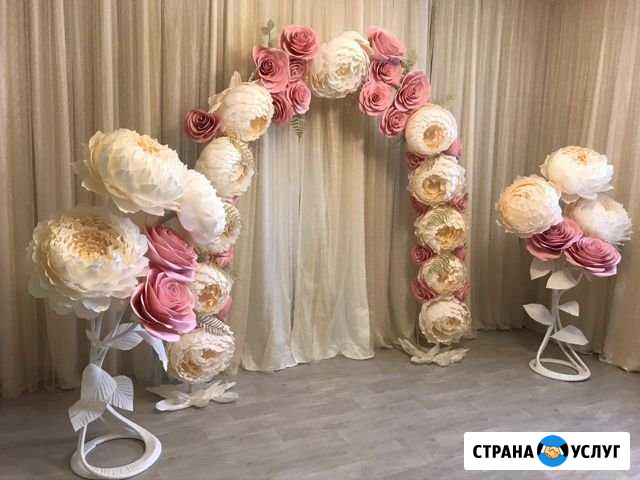 Свадебная арка и ростовые цветы Орёл - изображение 1