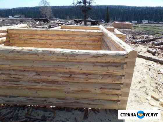 Бани Срубы любых размеров Ленинск-Кузнецкий