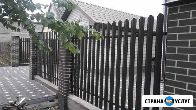 Заборы из Евроштакетника Белгород - изображение 1