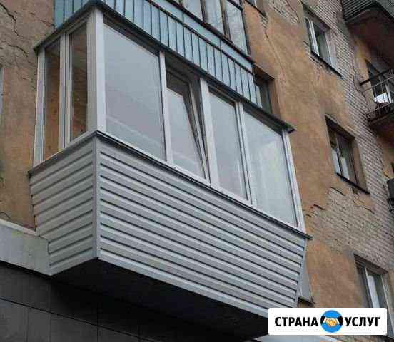 Установка окон Пвх, остекление балконов Коломна