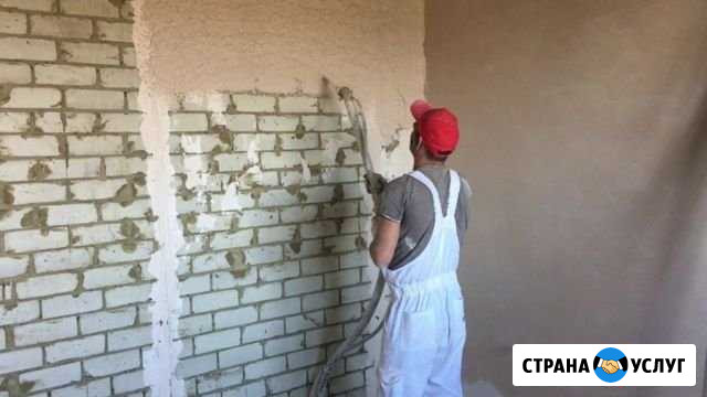 Штукатурка стен механизированная Хотьково - изображение 1