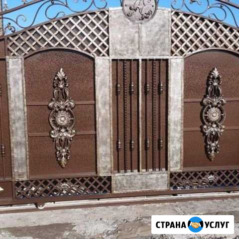 Ворота, навесы, беседки, перила и пр.изделия из ме Натухаевская - изображение 1
