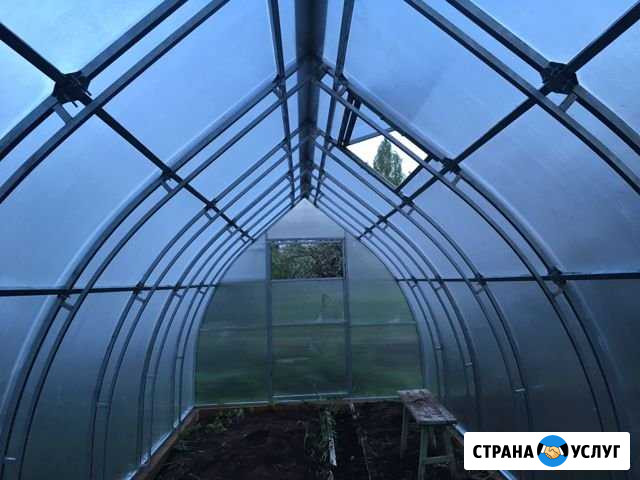 Сборка теплицы, установка теплицы Волосово - изображение 1