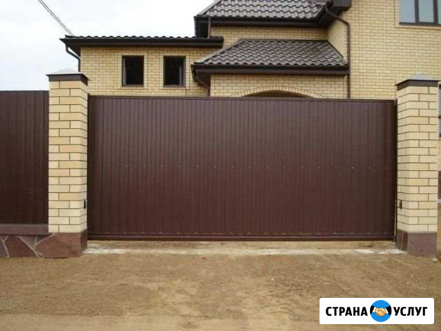 Ворота откатные сдвижные Ишим - изображение 1