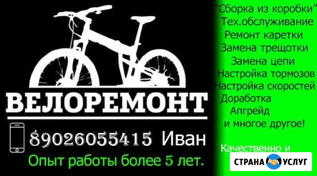 Ремонт и настройка, сборка велосипедов,тренажеров Верхний Уфалей - изображение 1