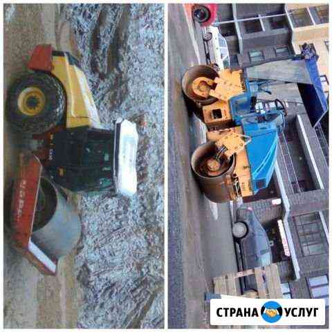 Аренда грунтовых катков Казань