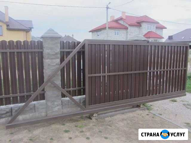Откатные ворота Вязьма - изображение 1