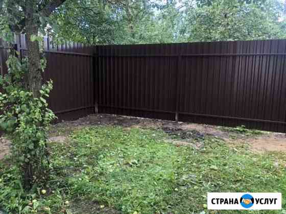 Заборы,калитки,откатные ворота Тверь