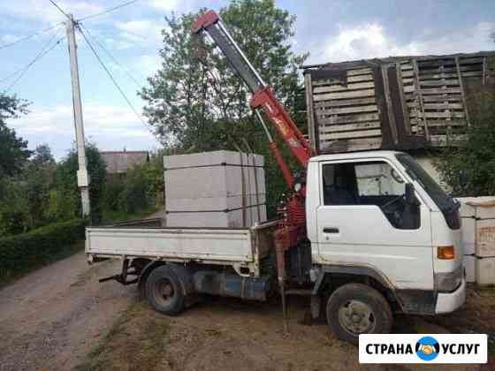 Кран борт мини стрела 1 тонна Пермь