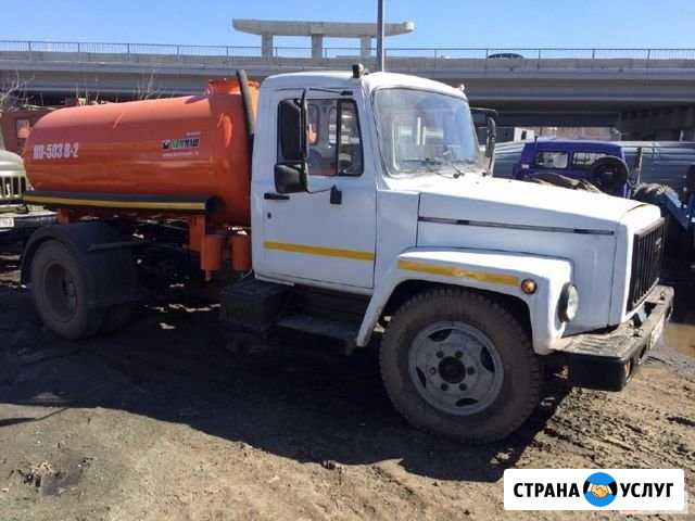 Услуги асенизатора,откачка канализации ям от4-10м3 Челябинск - изображение 1
