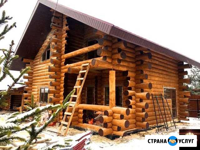 Шлифовка сруба Уфа - изображение 1