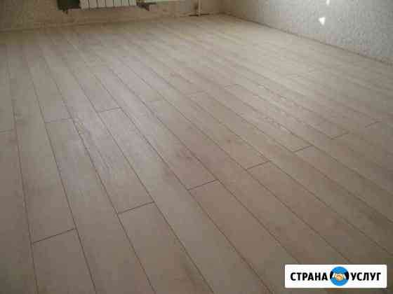 Укладка ламината. Настил линолеума Оренбург