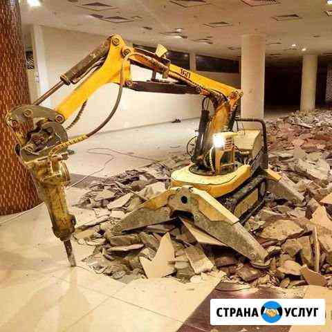 Промышленный демонтаж роботами brokk Ростов-на-Дону