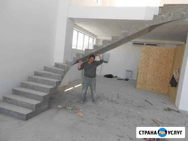 Лестницы из бетона, любой сложности Волгоград - изображение 1