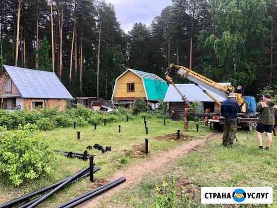 Свайно-винтовой фундамент за 1 день качественно Киров