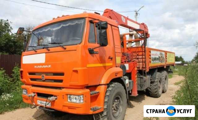 Услуги крана-манипулятора Смоленск - изображение 1