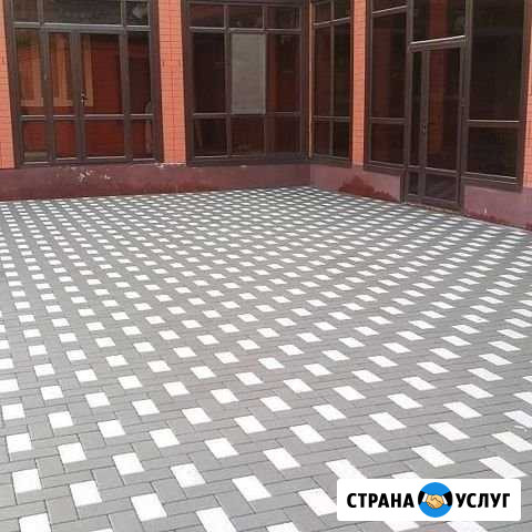 Укладка брусчатки Грозный - изображение 1