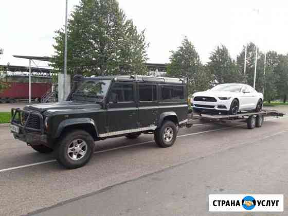Доставка из порта Финляндии эвакуатором. Таможня Санкт-Петербург