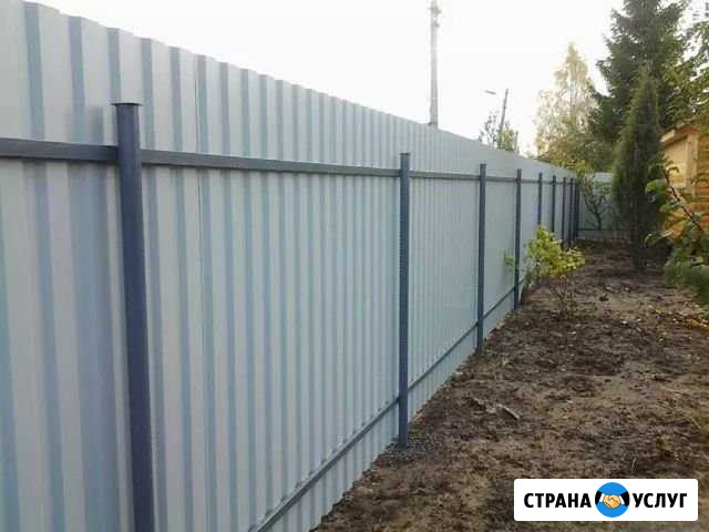 Монтаж забора Сургут - изображение 1