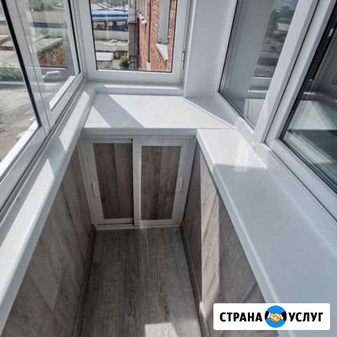Остекление балконов, установка окон Красноярск - изображение 1