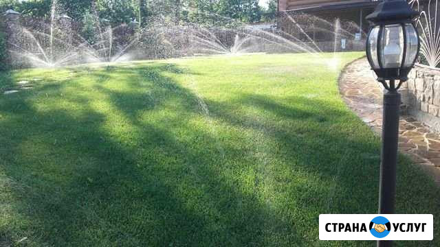 Уход газона,капельный полив Воронеж - изображение 1