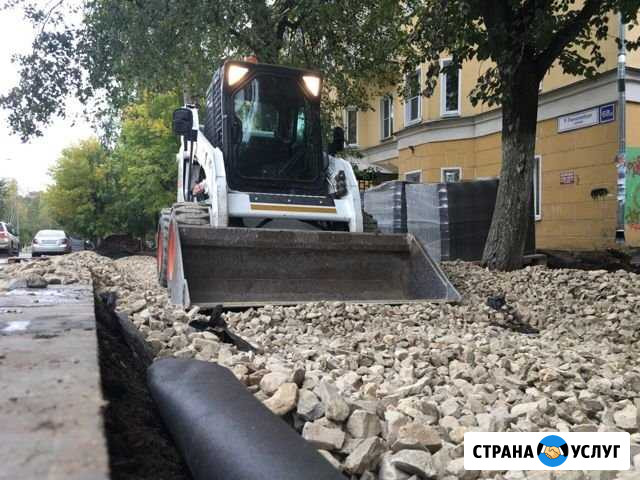 Любые работы погрузчик Bobcat, планировка Киров - изображение 1