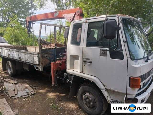 Грузоперевозки 5тн стрела 3тн Петропавловск-Камчатский - изображение 1