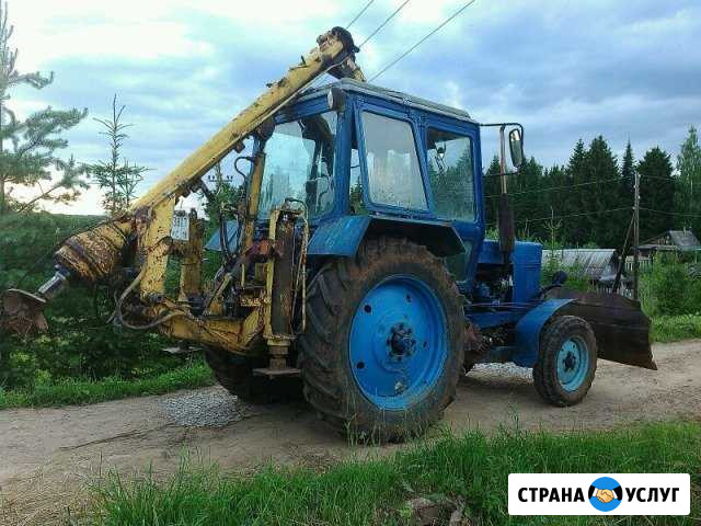 Ямобур на базе мтз-80 Глазов - изображение 1