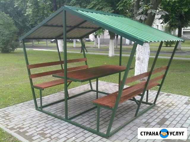Беседки, песочницы, летний душ, мангал Урень - изображение 1