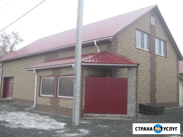 Облицовка сайдингом. Кровельные работы Курган - изображение 1