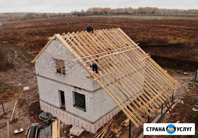 Монтаж гибкой черепицы,shinglas,Стропильная систем Московский - изображение 1