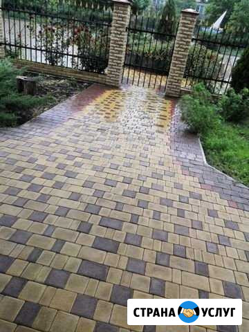 Укладка тротуарной плитки Москва - изображение 1