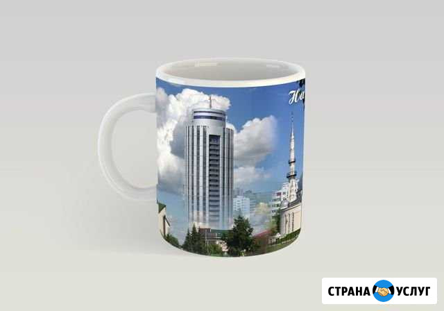 Кружка с фотопечатью Набережные Челны - изображение 1