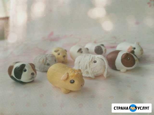 Портретная фигурка - миниатюра морская свинка (ста Ставрополь - изображение 1