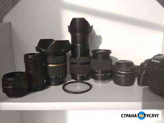 Аренда (прокат) объективы Sony и фотоаппарат Новосибирск