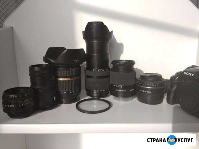 Аренда (прокат) объективы Sony и фотоаппарат Новосибирск - изображение 1