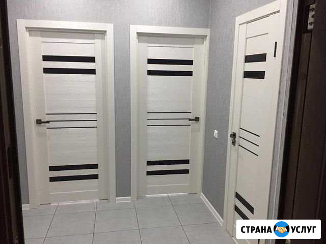Установка межкомнатных дверей Новосибирск - изображение 1
